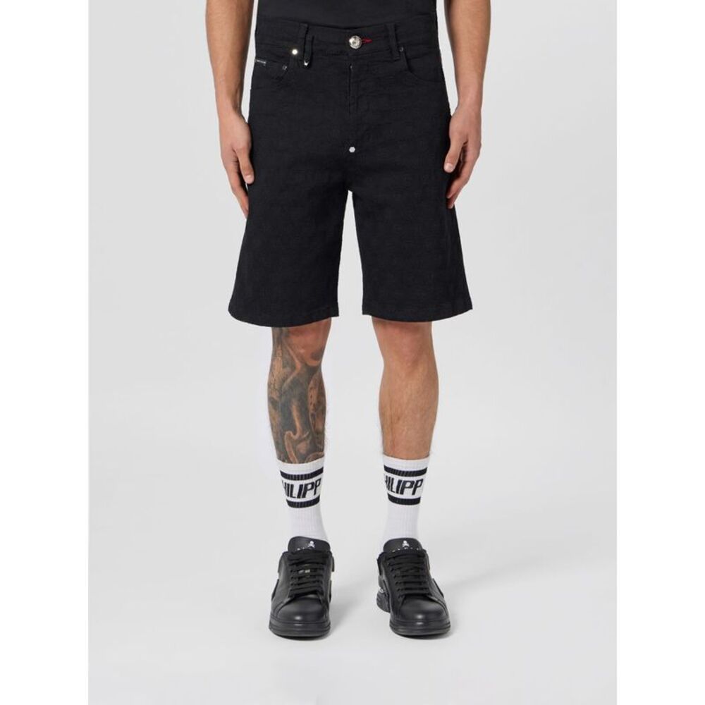 Philipp Plein Shorts Men Black 1